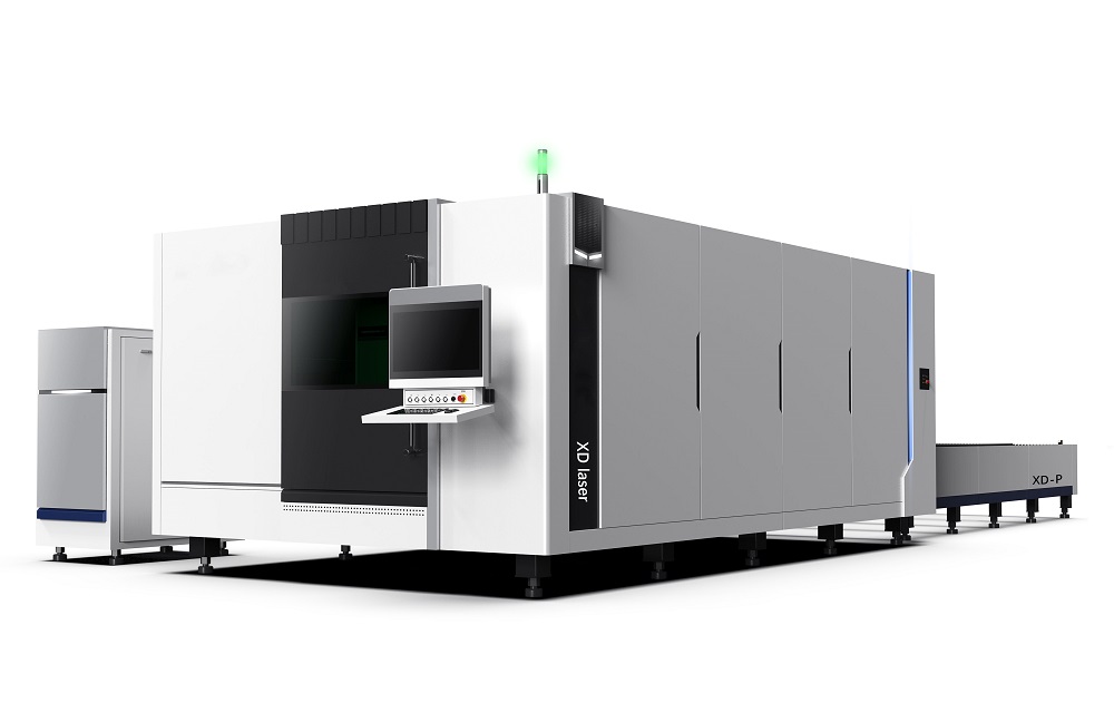 XUNDI fully enclosed fiber laser cutting machine