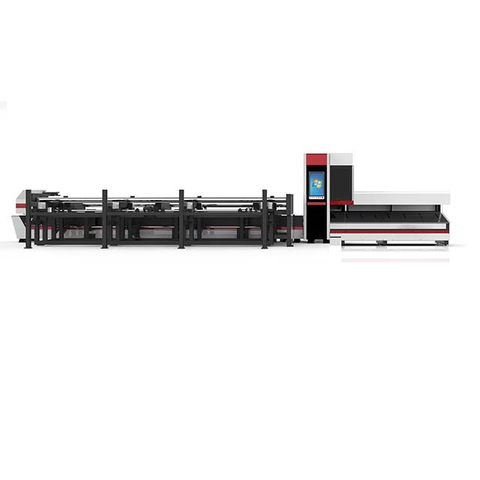 6 м 9 м металлическая круглая квадратная трубка волоконная лазерная машина для лазерной резки